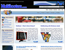 Tablet Screenshot of multibooters.com